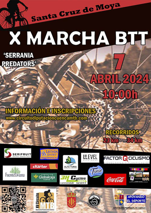 X MARCHA BTT SERRANÍA PREDATORS - 2024